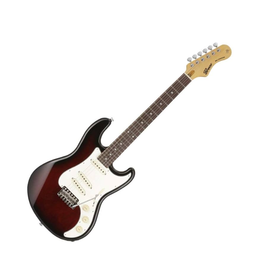 Greco エレキギター Amazon | Greco グレコ エレキギター BG-CUSTOM Walnut Burst